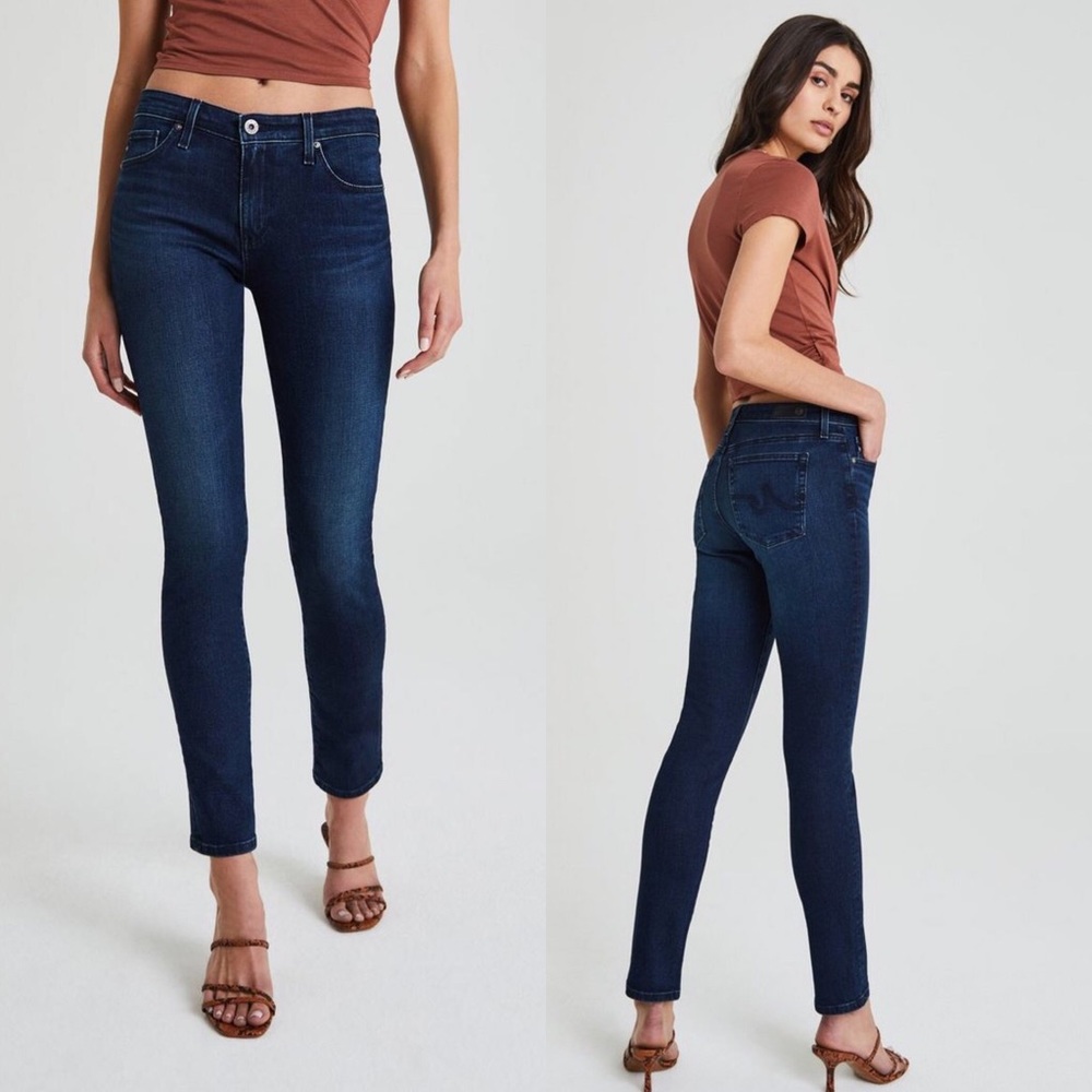 NWT AG the Prima Cigarette Jeans Valiant Dark